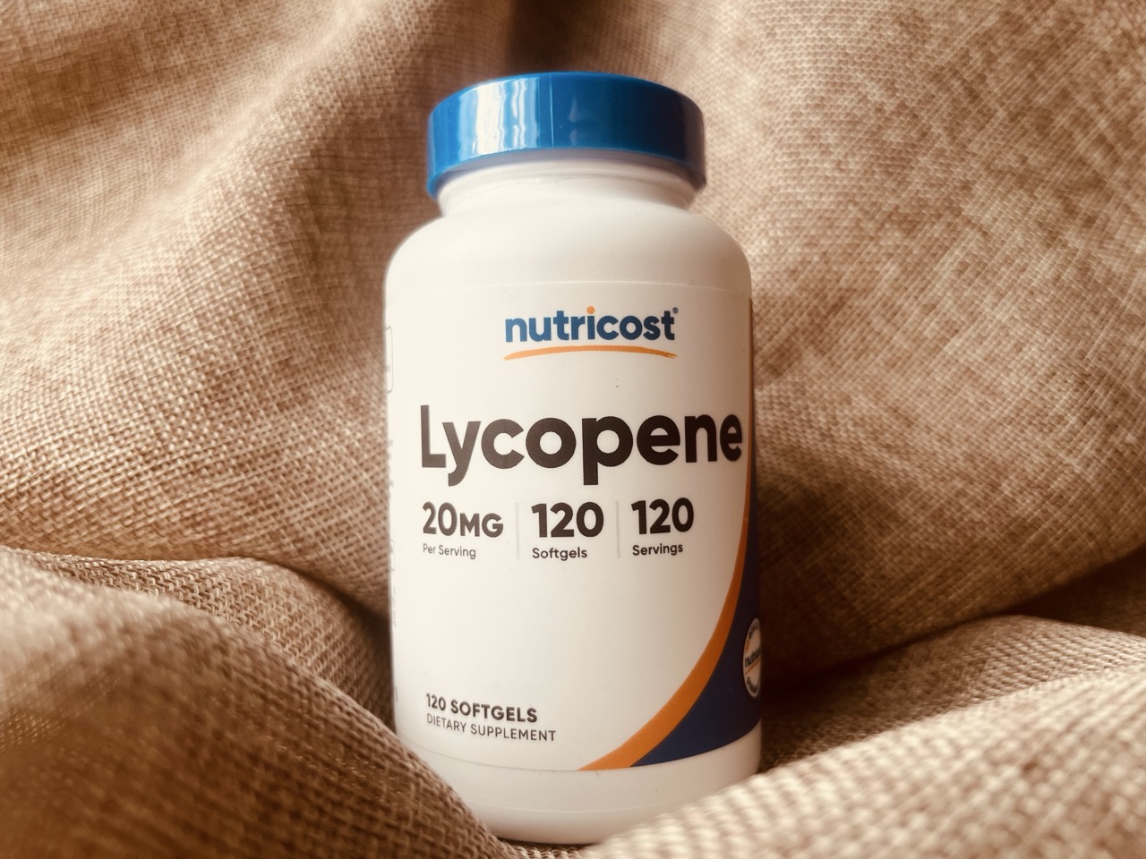 Nutricost, ликопин, 20 мг, 120 капсул