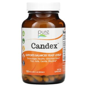 Pure Essence, Candex, 120 растительных капсул